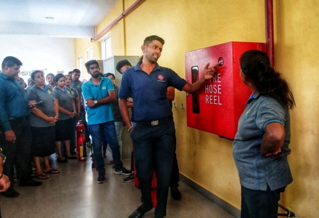Fire safety training program